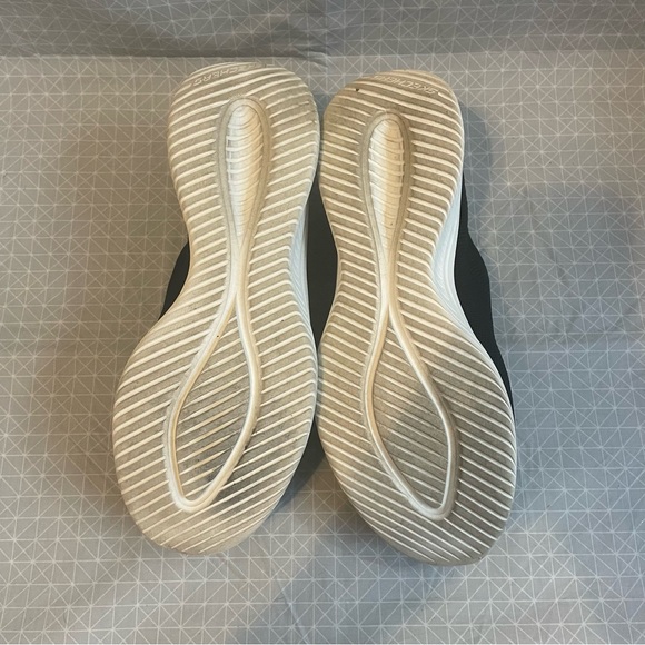 Skechers Slip-Ins Ultra Flex 3.0 Stretch Fit Black Sneakers 11W - Picture 5 of 6